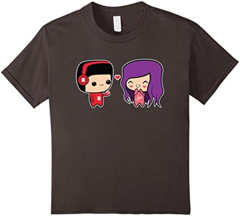 Kids Red Chibi Characters T Shirts 10 Asphalt