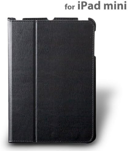 AViiQ Slim Smart Cover Case with Sensor Support for iPad mini - Black Leatherette (AV-IPMNSMBK)