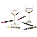 Liquid Chalk Markers By Color Zodiac - For Moms, Kids, Artists, Bistro Owners - 12 Vivid Colors - Eco-Friendly, Water-Based Ink Won't Stain Fingers Or Clothes - 5mm Reversible Tip - Perfect For Arts