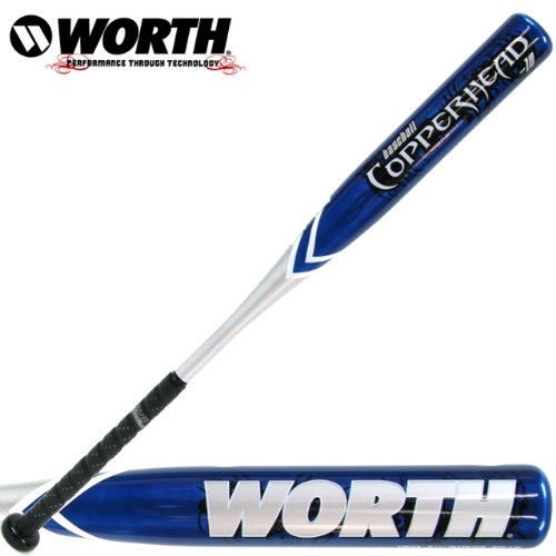 Best Price New Worth Copperhead YBCHX Youth Baseball Bat 31/21 10