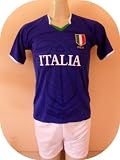 ITALY HOME SOCCER KIDS SETS JERSEY & SHORT SIZES 14 .NEW