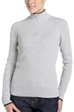 IZOD Women's Long Sleeve Zip Mock Neck Sweater