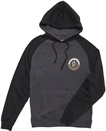 Loser Machine Gold Label Raglan Pullover Charcoal/Black Mens M