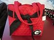 University of Georgia Purse Red Black Belt