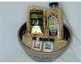 Fresh Popcorn Pottery Bowl Gift Set