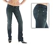 Authentic New Genetic Denim Womens Distressed Jeans