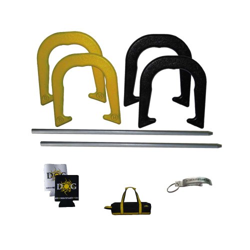 Horseshoes Set - 4 Shoes - 2 Stakes