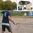 Speedminton Deluxe Tournament 4 Player Set Easy Court Included