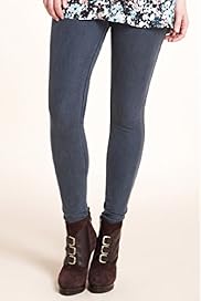 Indigo Collection Full Length Washed Leggings
