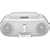 Sony Boombox with CD Player, AM/FM Radio, and iPod Dock (White)