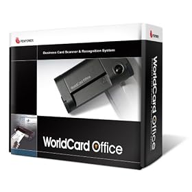 PMR Worldcard Office Business Card Scanner - Grey