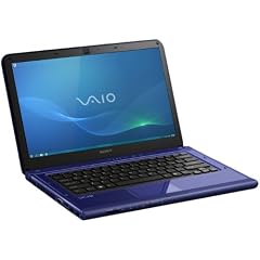 Sony Vaio CA3S1E/L 35,6 cm (14 Zoll) Notebook (Intel Core i3 2330M, 2,2GHz, 4GB RAM, 500GB HDD, AMD HD 6470M, DVD, Win 7 HP) blau