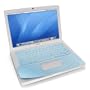 Rasfox Keyboard skin for 13-inch MacBook - Color Blue (transparent)