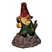 Sculptural Gardens by Heritage Farms Gnome with Lantern Garden Light
