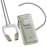 Nokia BH-800 Bluetooth Headset Silver White