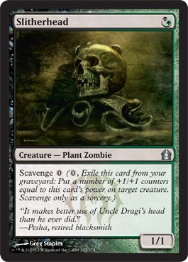 Magic: the Gathering - Slitherhead (222) - Return to Ravnica On Sale