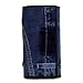 Denim Checkbook Wallet Crafted from Vintage Denim, 7 1/2