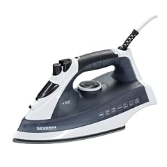 Severin BA 3237 Dampfb�gelautomat / 2400 Watt / 400 ml Kapazit�t / IONIC-Funktion / keramikbeschichtete Edelstahlsohle / wei�-anthrazit