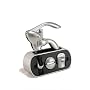 Houdini Lever Style Corkscrew Wine Tool Stand By Metrokane, Silver