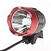SecurityIng 500 Lumens 4 Modes Headlight Waterproof Headlamp & Bicycle Light + 8.4V 6400mAh Battery Pack + Charger