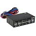 Multi-Function USB 3.0 Hub eSATA SATA Port Internal Card Reader PC Media Front Panel Audio for SD MS CF TF M2 MMC Memory Cards