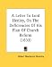 Books : A Letter to Lord Henley, on the Deficiencies of His Plan of Church Reform (1833)