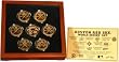 Boston Red Sox 24KT Gold 7 Coin World Series Commemorative Set