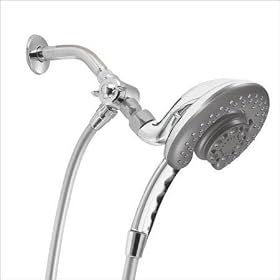Alsons 6465CPK Two In One Shower, Chrome