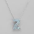 Necklace With 2.60ctw Genuine Topazes Made in 925 Sterling silver. Total item weight 5.0g Length 16in