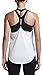 NIKE ELASTIKA Solid Women's White/Black Training Tank TOP
