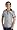 Men's Referee Shirt for Sports Bars & Restaurants with Collar & Zip Front