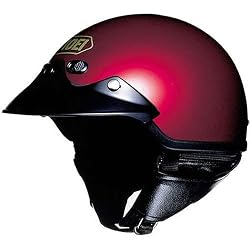 Shoei Metallic St-Cruz Cruiser Motorcycle Helmet - Wine Red