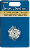 Jewelry Designer Watch Faces-Greek Key Silver Round 24Mm