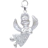 14kGoldDiamondAngelCharm(1/10cttw)