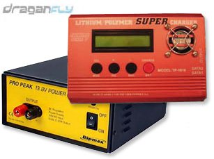41jc1aGs8IL Combo! Thunder Power RC 1010C Li Poly Charger & Rip Max Pro Peak 270W AC  DC Power Supply