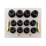 Energy Suspension 3.3132G Hyper-Flex Black Rear Control Arm Bushing Set