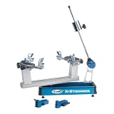 Gamma X-6 Tennis Stringing Machine, Blue/Silver