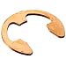 E-Style External Retaining Ring, Tapered Section, Radial Assembly, Alloy 25 Copper, Plain Finish, 5/8" Shaft Diameter, 0.042" Thick, Made in US (Pack of 5)