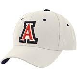 Zephyr Arizona Wildcats White DH Fitted Hat