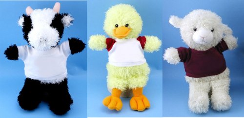 10' Make Your Own Farm Animal *NO SEW* - Complete Party Pak for 6