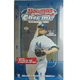 2008 Bowman Chrome Baseball Cards Factory Sealed Hobby Box (Loaded with Rookies & Prospects - 1 Autograph/box)