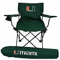 Miami Hurricanes NCAA Ultimate Adult Tailgate Chair