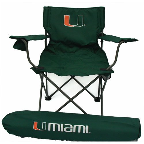 Miami Hurricanes NCAA Ultimate Adult Tailgate Chair