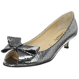 Butter Womens Cass 30 Peep-Toe Kitten Heel Pum