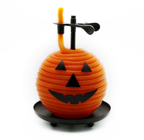 Candle by the Hour 80-Hour Halloween Candle, Eco-friendly Natural Beeswax with Cotton Wick