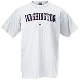 Nike - Nike Washington Huskies White Classic Logo T-shirt