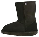 Womens EMU Stinger Lo (8 M in Black Sheepskin)