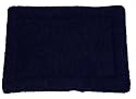 Sherpa Fleece Quilted Dog Pad Navy - Large - 30