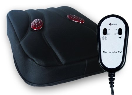 Massagekissen Shiatsu Infra - mit sechs Massageköpfen 