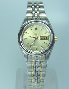 Seiko 5 #SYMA37 Women's Two Tone Self Winding Automatic Watch